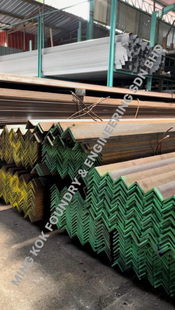 GAMBARAN ANGLE BAR PELBAGAI TEBAL DAN SIZE SEDIA ADA DI GUDANG MINGKOK FOUNDRY