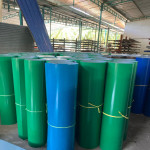 green plain sheet